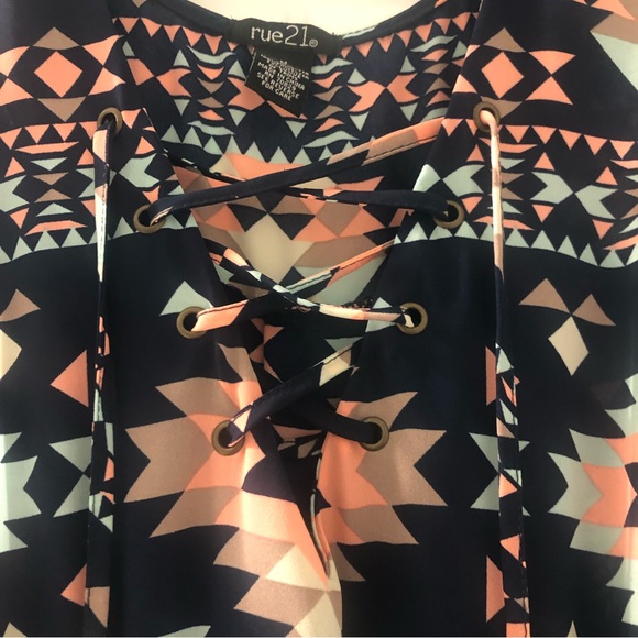 Multi-Color Dress - Picture 3 of 4